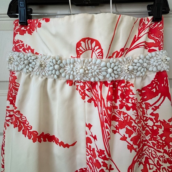 Giambattista Valli Haute Couture Silk Column Gown Beaded Trim IT 42 US 6 - Picture 3 of 12